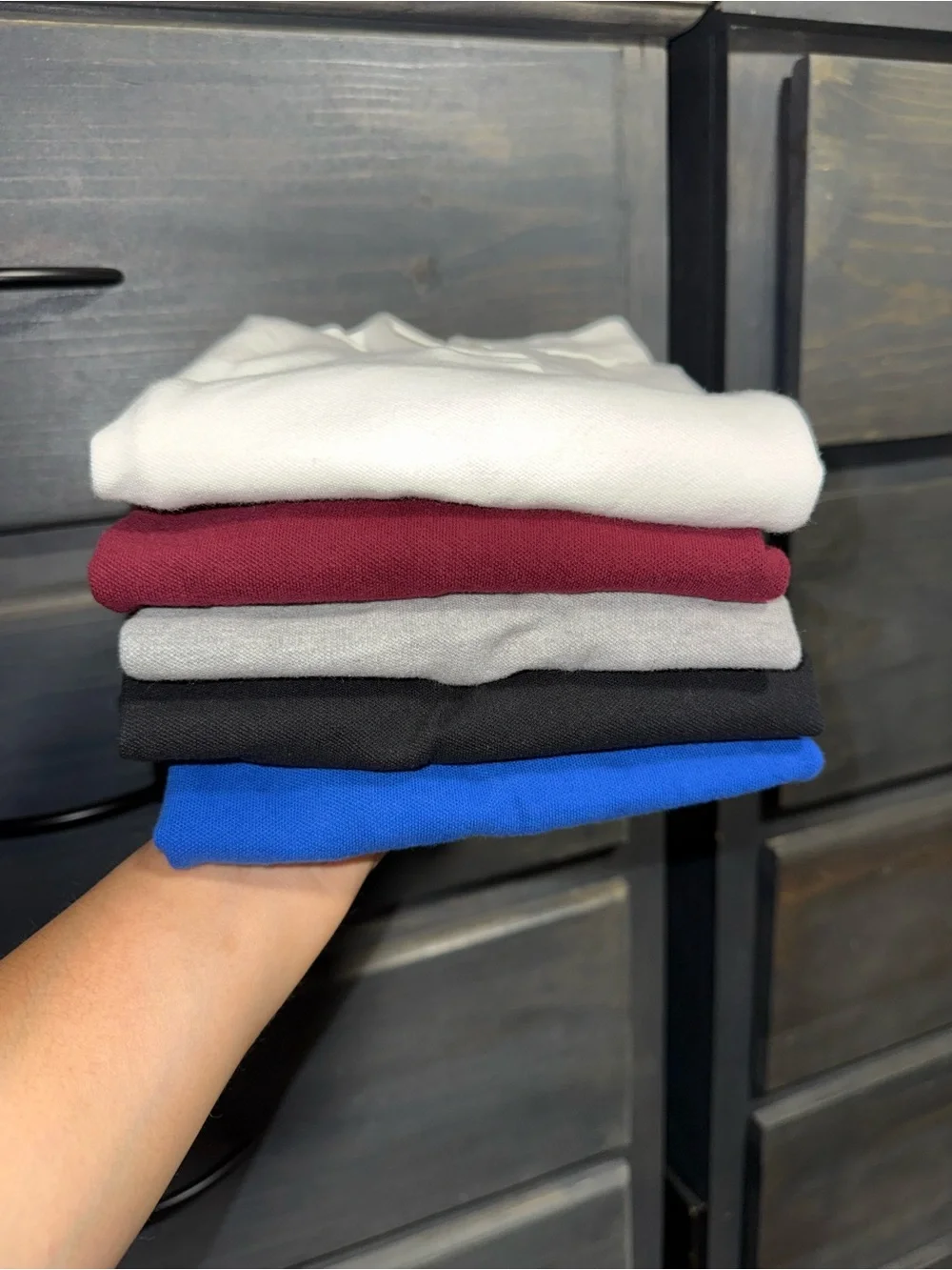 Old Navy Boys Blue Polo with Multi-Color Pack